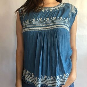 Vintage Embroidered Top